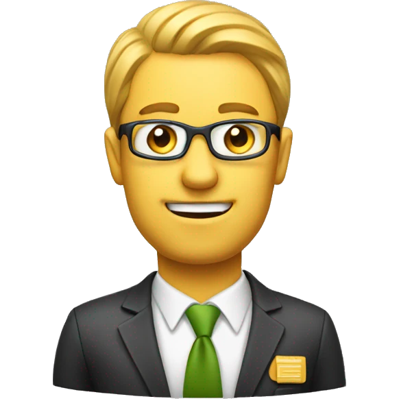 Mortgage Loan officer emoji