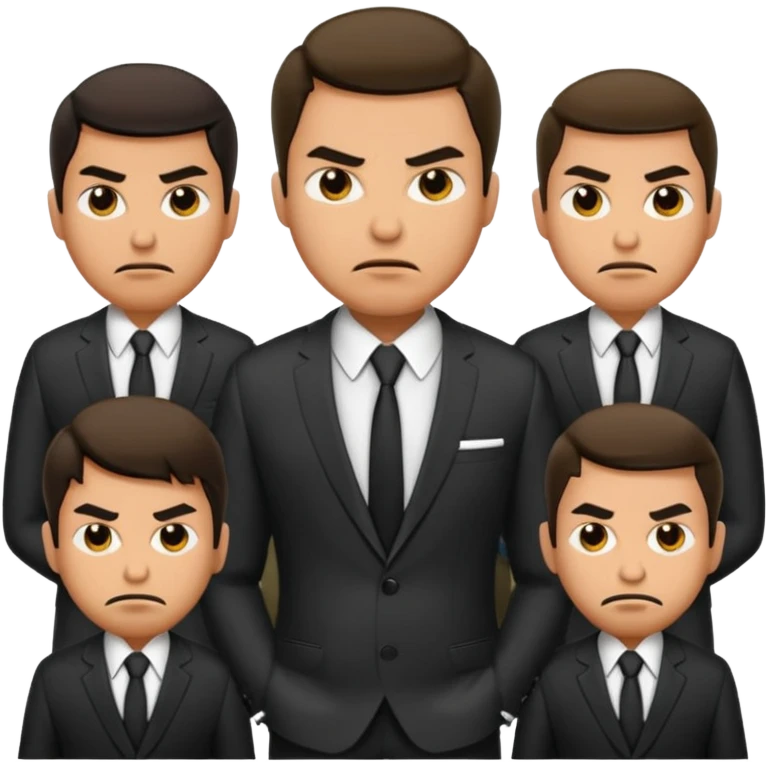 joseph's 10 brothers from bible story with jealous angry faces emoji