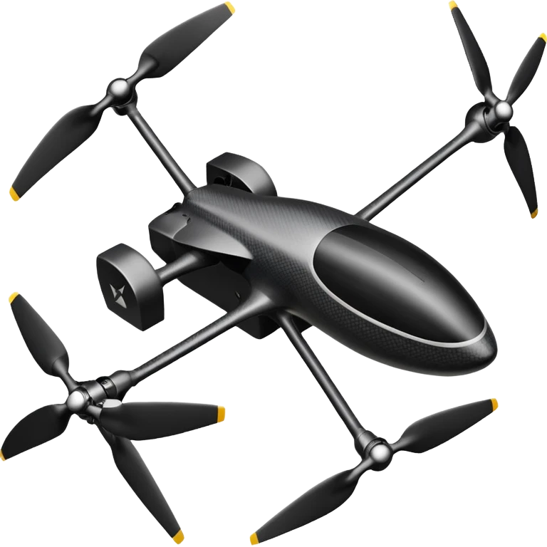 carbon fiber truss structure EVTOL drone propeller emoji