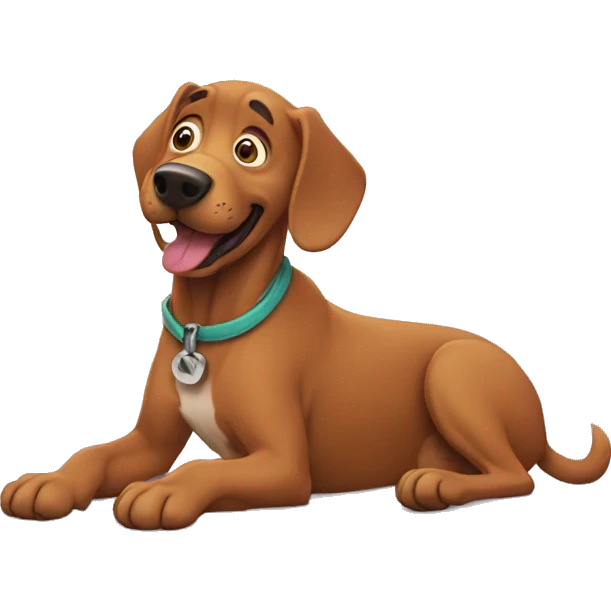 dog scoobidoo emoji