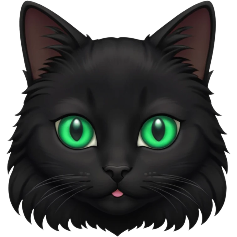 Black cat emoji
