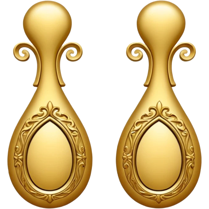 A pair of parentheses in gold or some other cool yet over the top word-art kind of writing emoji