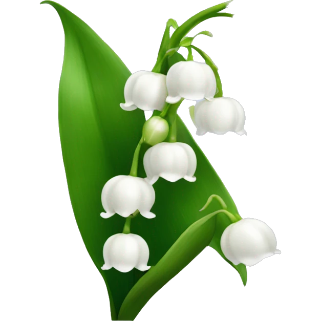 Lily of the valley flower  emoji