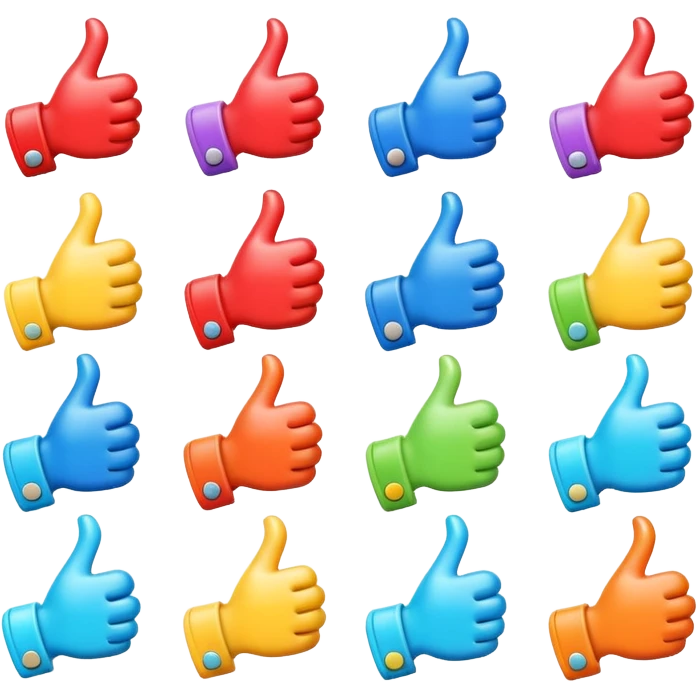 tap hand  icons in 3d emoji