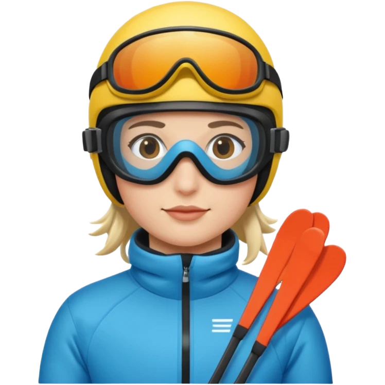  Ski man emoji