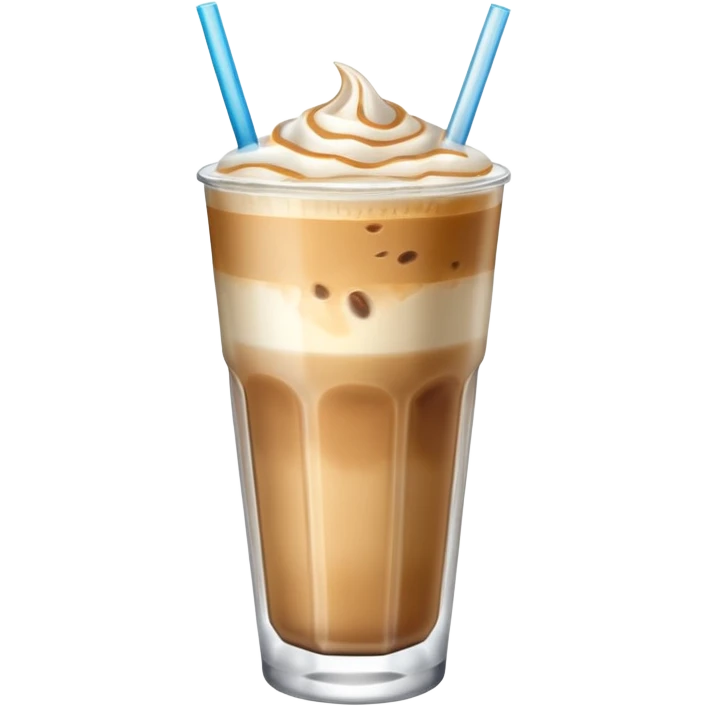 Ice latte emoji