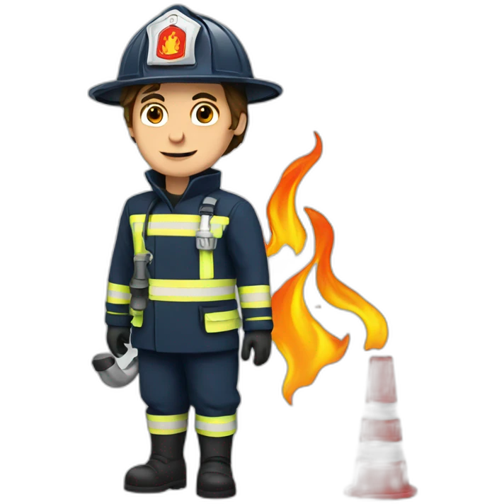 french firefighter emoji