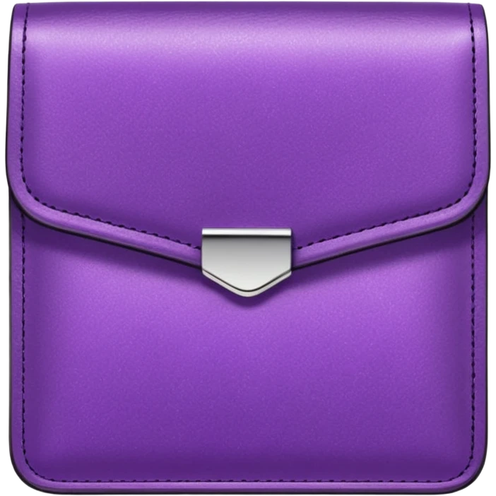 glitter purple wallet emoji