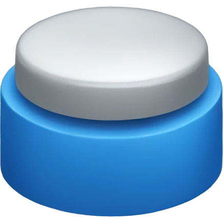 blue knob emoji
