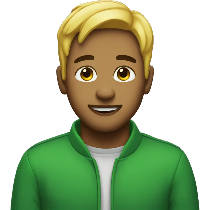 Green 🤡 emoji