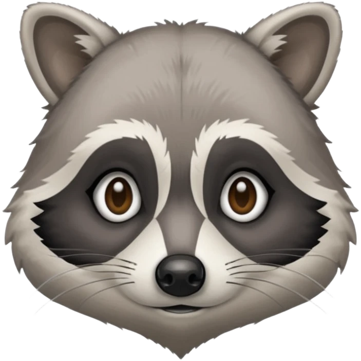 a sick raccoon  emoji