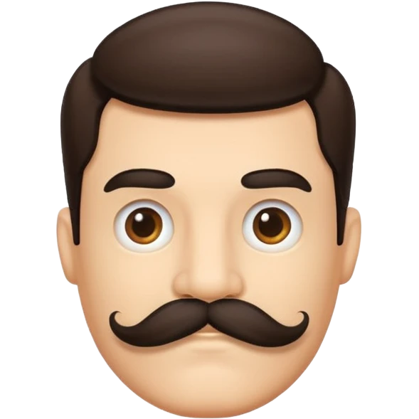 Mustache emoji