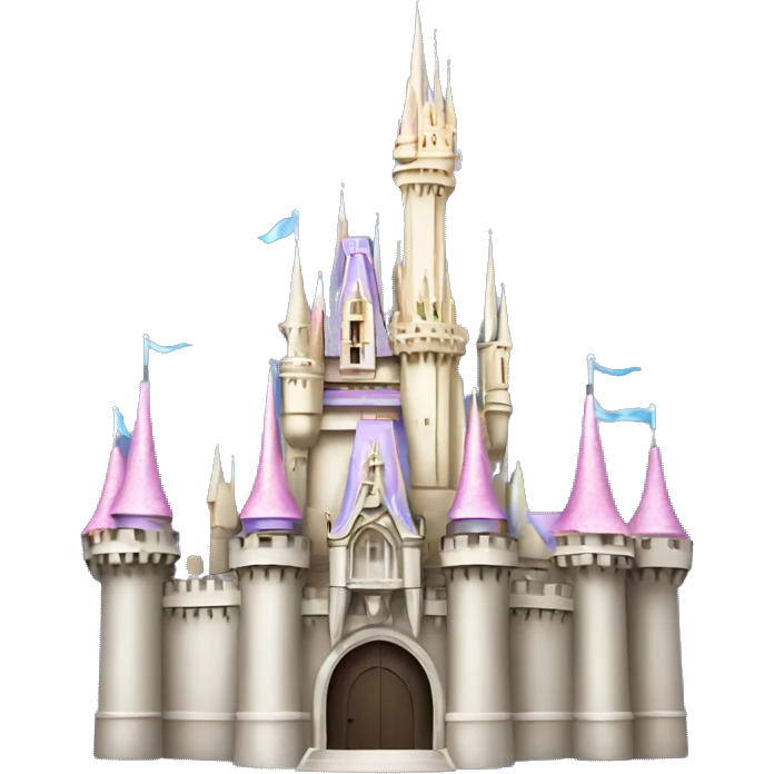 Cinderella castle emoji