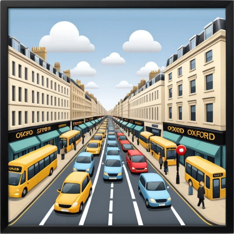 oxford street panneau emoji