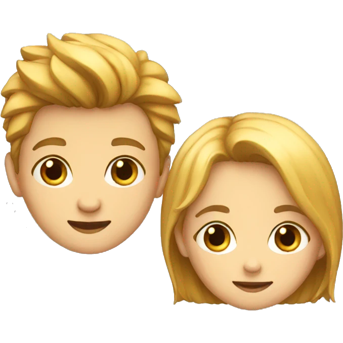 Boy and girl emoji