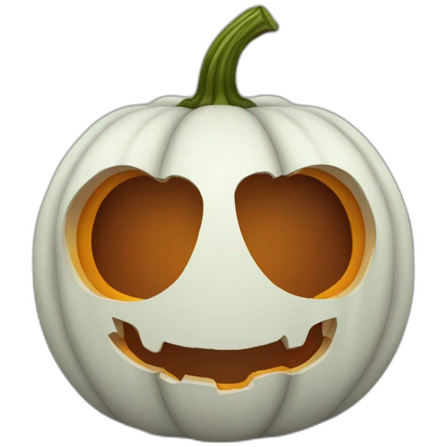 pumpkin without face emoji