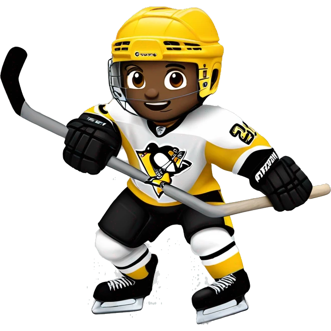 pittsburgh penguins hockey player emoji