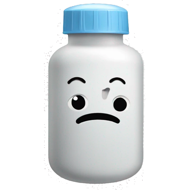 a pill bottle emoji
