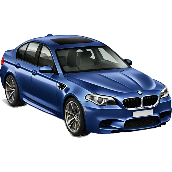 Car bmw m5 emoji