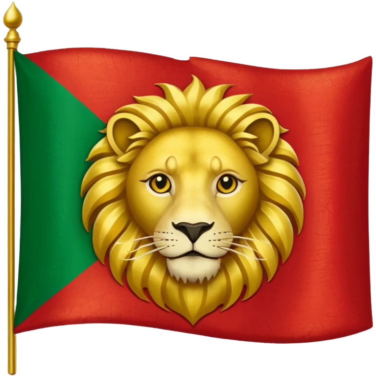 Sun and lion flag of Iran emoji