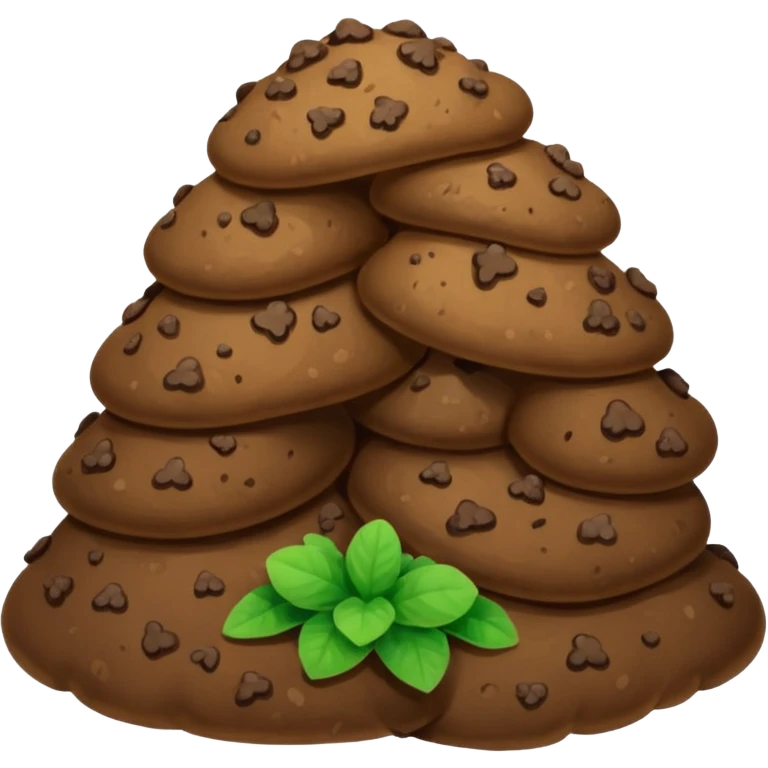 Make dog poop emoji