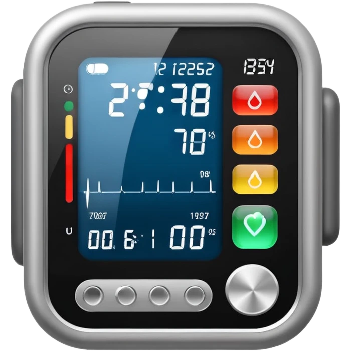blood pressure monitor emoji