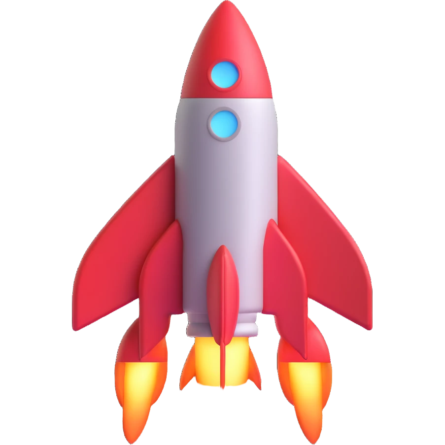 rocket ship emoji