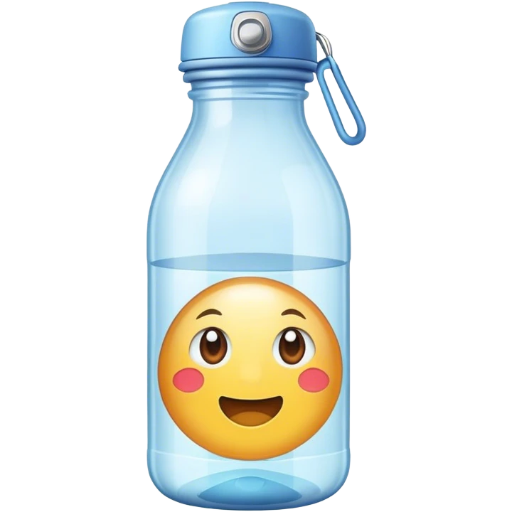 Water bottle emoji
