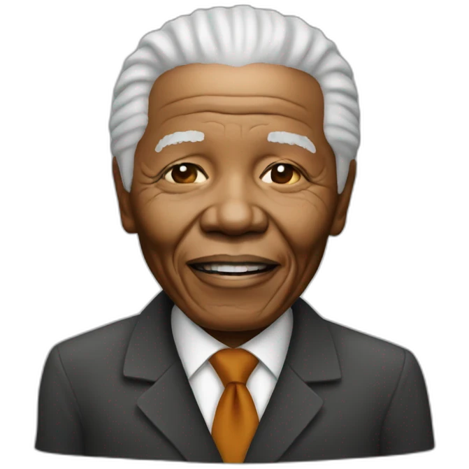 nelson Mandela dead in prison emoji