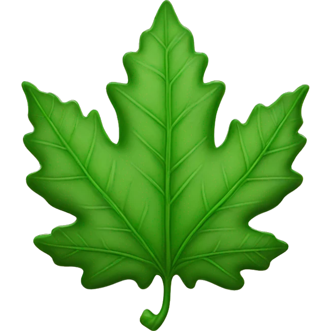 Leaf coat of arms emoji