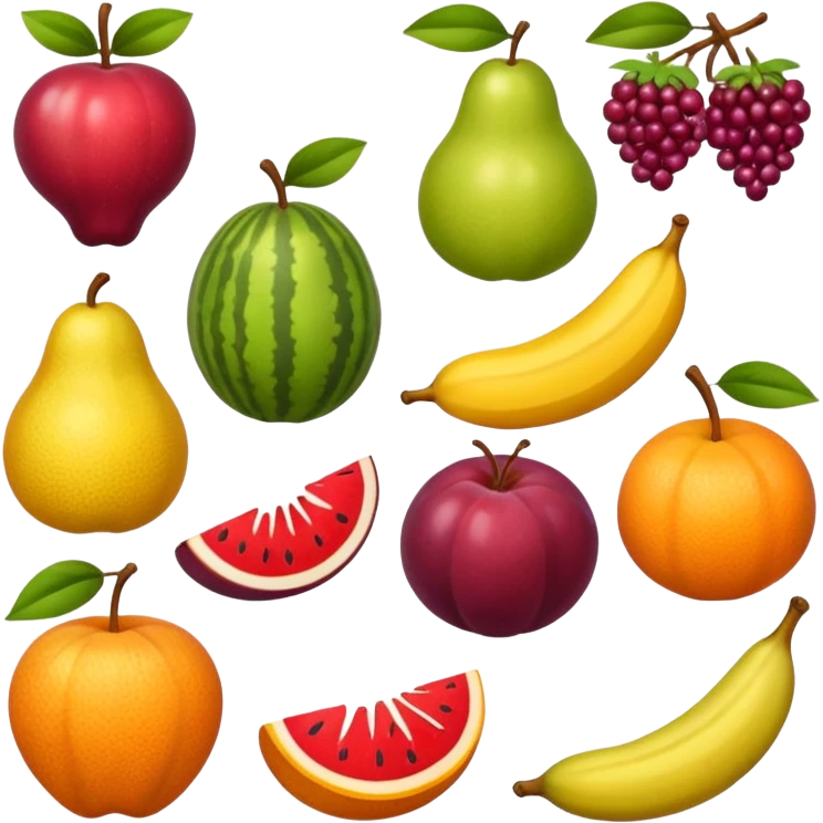 fruits emoji