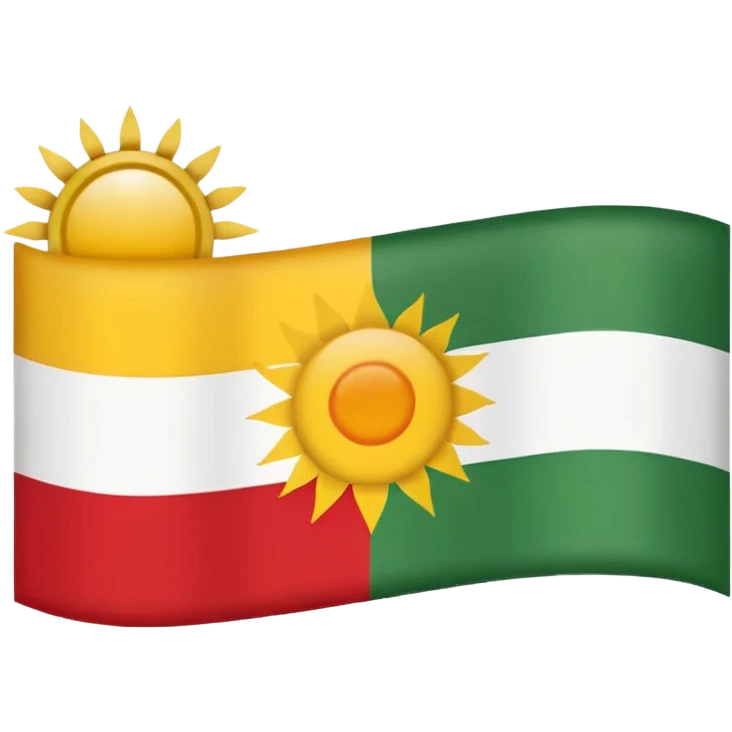 Kurdistan flag emoji