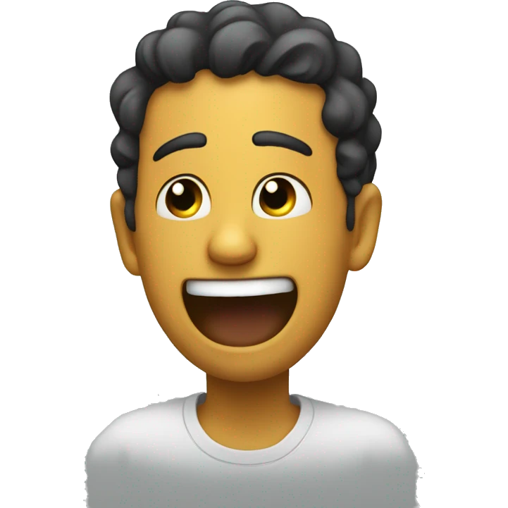 Holding back a laugh  emoji