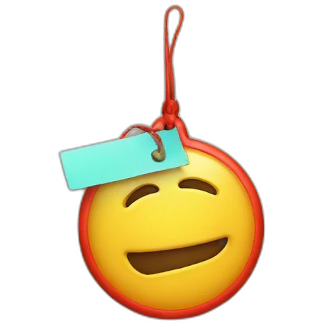 price tag sale emoji