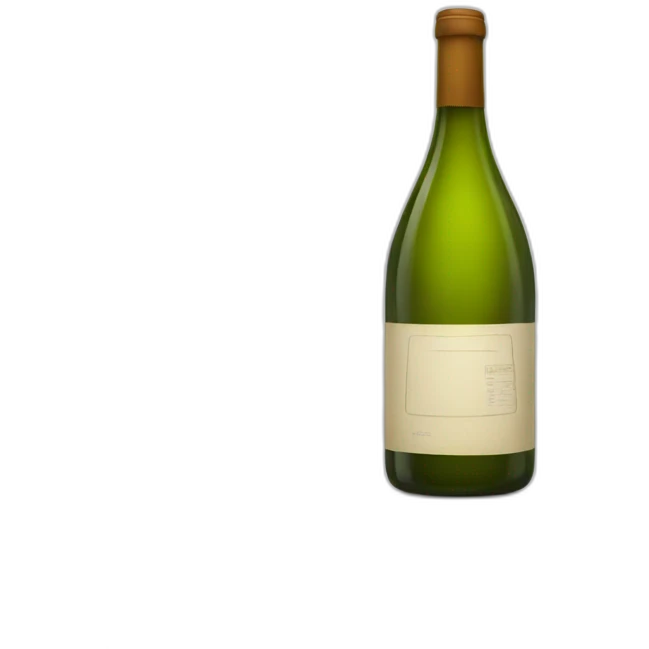 wine bottle inside fridge emoji