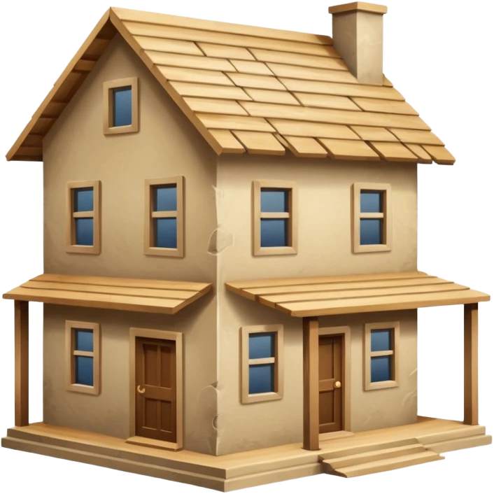 casa en construcción  emoji