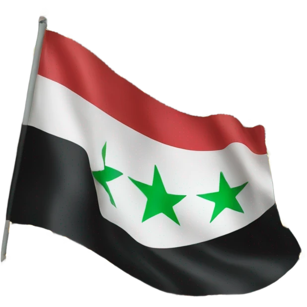 Flag of Free Syria emoji
