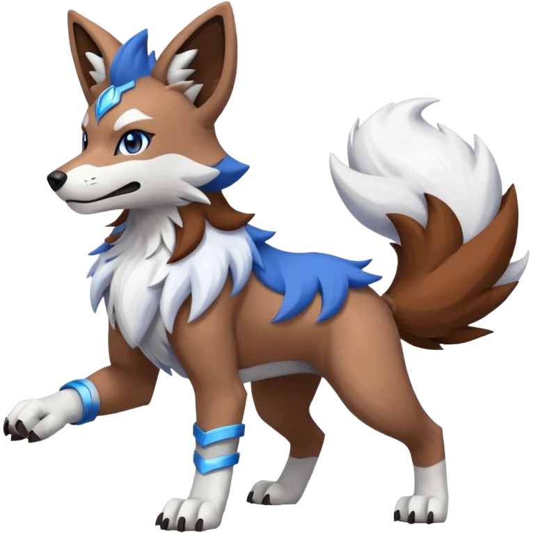 WereGarurumon-Lycanroc-fusion emoji