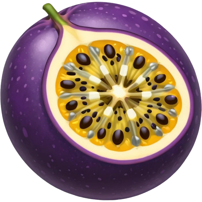Passionfruit emoji