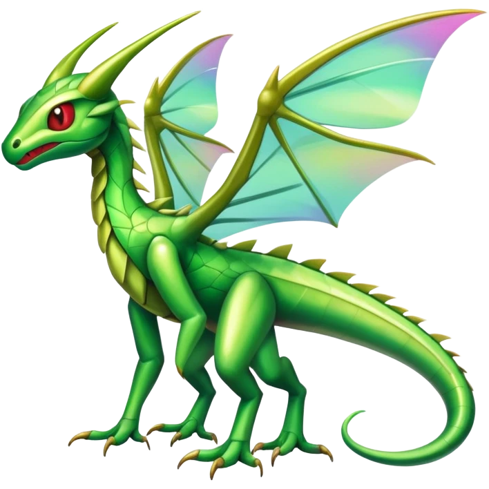 Shiny Exotic Flygon-Scyther-Hybrid-Creature emoji