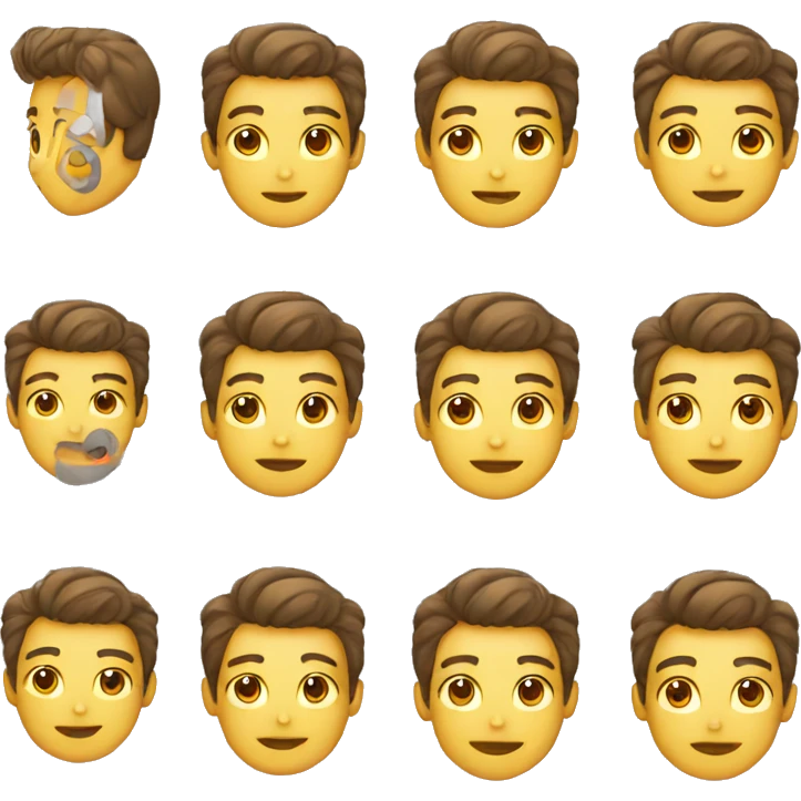Cute boy  emoji