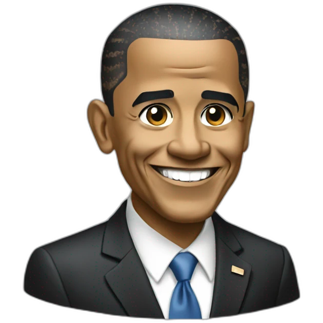 Barrack Obama h emoji