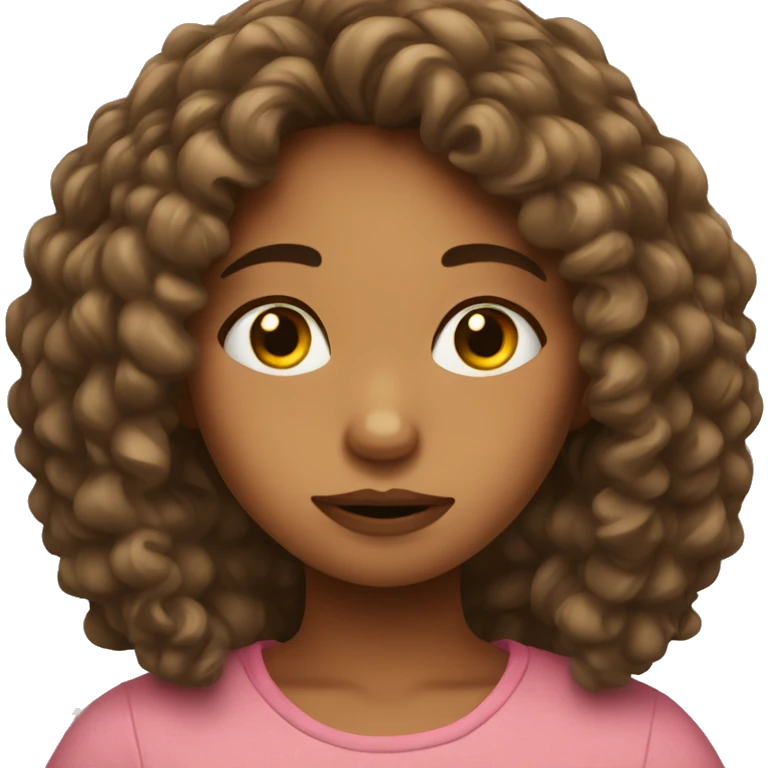 Girl getting bored  emoji