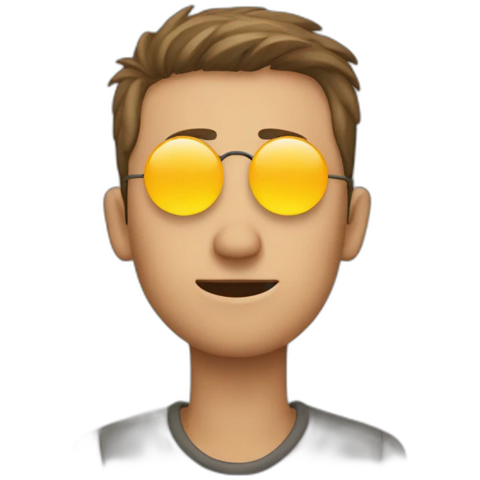 man hiding eyes with one hand emoji