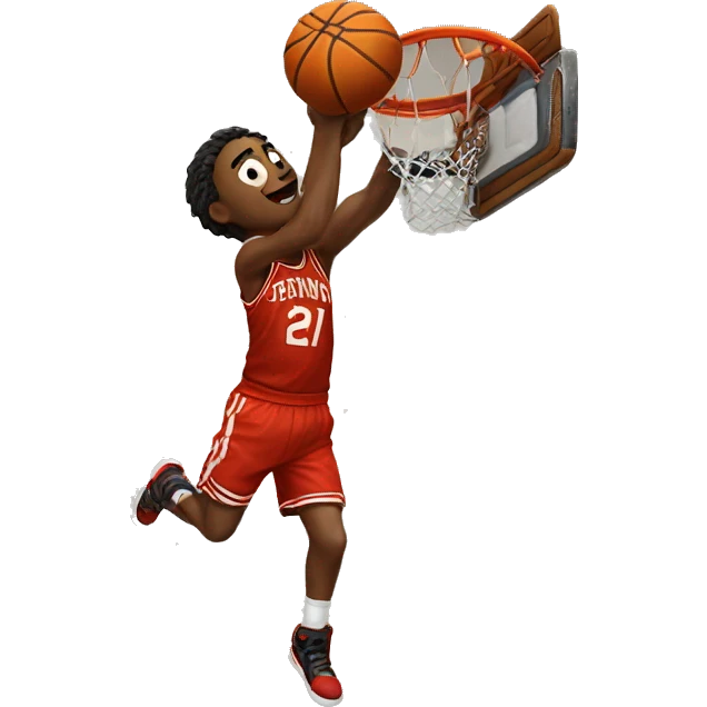 Slam dunk emoji