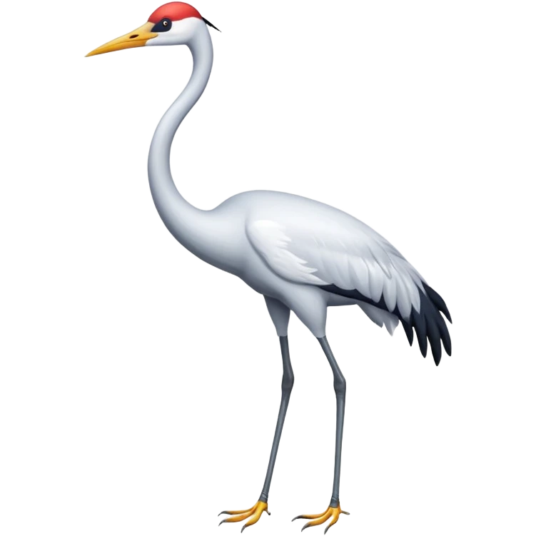 bird crane emoji