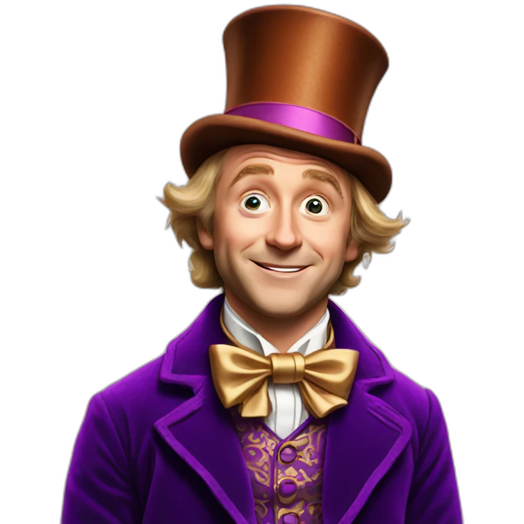 willy wonka emoji