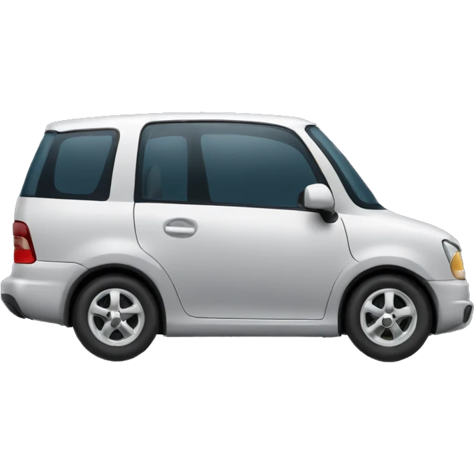 Car without any doors emoji