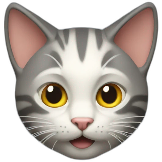 Cat 3d emoji