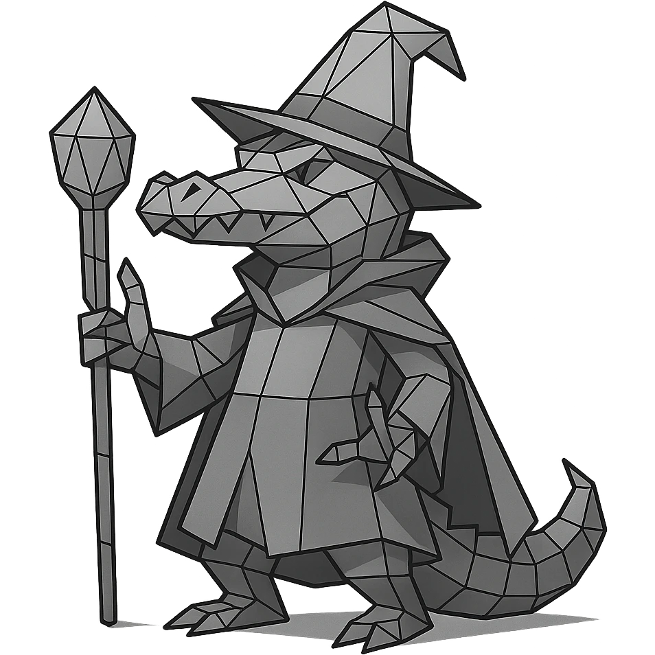 alligator wizard emoji
